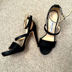 Jimmy Choo leather strappy sandal